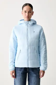 Tommy Jeans geaca petrecuta pentru femei imagine