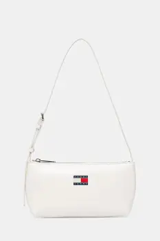 Tommy Jeans geanta culoarea alb, AW0AW17866 imagine