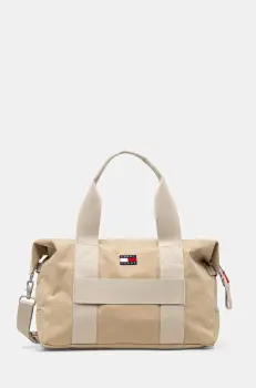 Tommy Jeans geanta culoarea bej, AM0AM13325 imagine