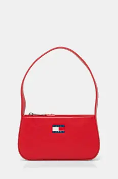 Tommy Jeans geanta culoarea rosu, AW0AW16966 imagine