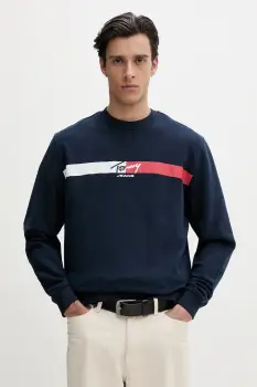 Tommy Jeans hanorac barbatesc din bumbac imagine