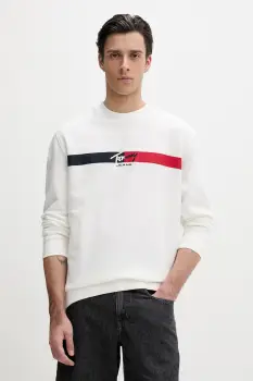 Tommy Jeans hanorac barbati din bumbac imagine