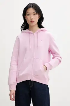 Tommy Jeans hanorac cu fermoar de dama imagine