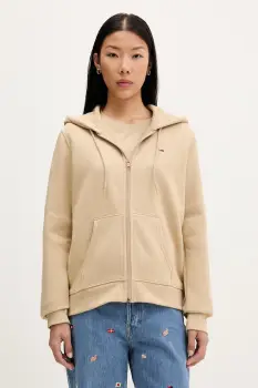 Tommy Jeans hanorac cu fermoar pentru femei imagine