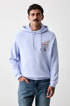 Tommy Jeans hanorac cu gluga pentru barbati, din bumbac imagine