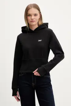 Tommy Jeans hanorac cu gluga pentru femei, din bumbac imagine