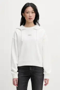 Tommy Jeans hanorac cu gluga pentru femei, din bumbac imagine