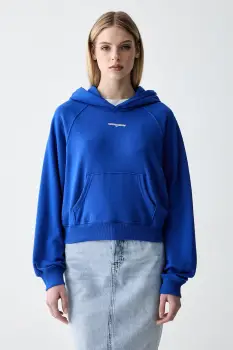 Tommy Jeans hanorac cu gluga pentru femei din bumbac imagine