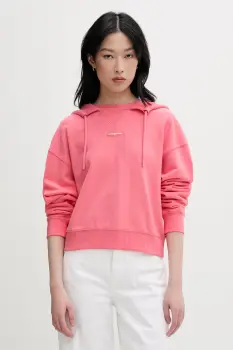 Tommy Jeans hanorac cu gluga pentru femei, din bumbac imagine