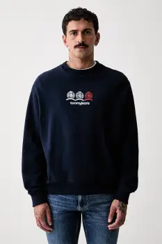 Tommy Jeans hanorac pentru barbati din bumbac imagine