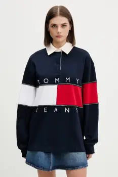 Tommy Jeans hanorac pentru femei, din bumbac imagine