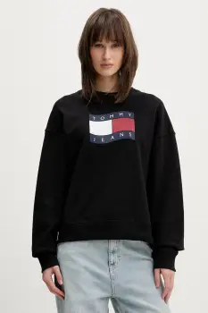 Tommy Jeans hanorac pentru femei, din bumbac imagine
