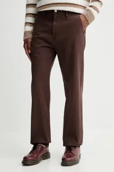 Tommy Jeans pantaloni barbatesc negru drept DM0DM22001 imagine