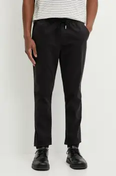 Tommy Jeans pantaloni barbati, culoarea negru, DM0DM20283 imagine