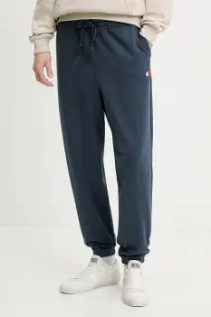 Tommy Jeans pantaloni de trening culoarea albastru marin, melanj, DM0DM22358 imagine