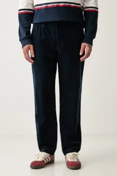 Tommy Jeans pantaloni pentru barbati din bumbac imagine