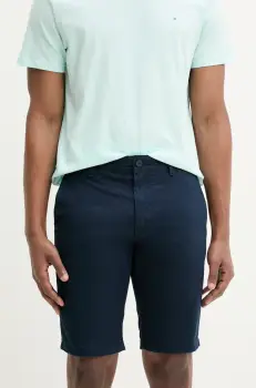 Tommy Jeans pantaloni scurti barbati, culoarea albastru marin, DM0DM21950 imagine