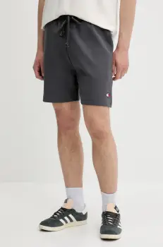 Tommy Jeans pantaloni scurti culoarea gri, DM0DM21370 imagine