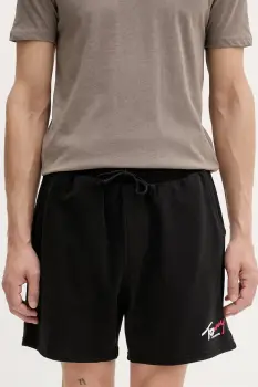 Tommy Jeans pantaloni scurti de trening pentru barbati, din bumbac imagine