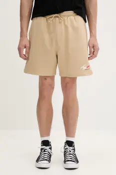 Tommy Jeans pantaloni scurti de trening pentru barbati, din bumbac imagine