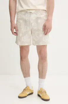 Tommy Jeans pantaloni scurti din bumbac barbati, culoarea bej, DM0DM21947 imagine