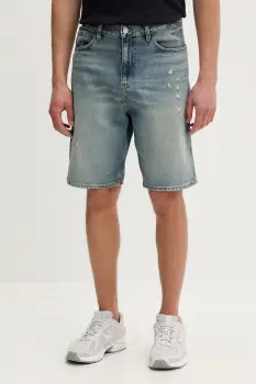 Tommy Jeans pantaloni scurti pentru barbati, din denim imagine
