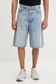 Tommy Jeans pantaloni scurti pentru barbati, din denim imagine