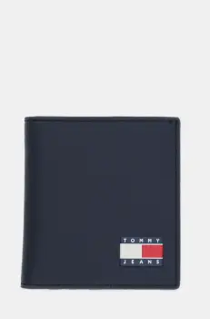 Tommy Jeans portofel barbati, culoarea albastru marin, AM0AM13372 imagine