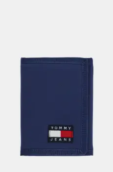 Tommy Jeans portofel barbati, culoarea bleumarin, AM0AM13269 imagine