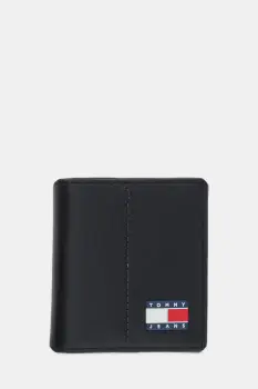 Tommy Jeans portofel culoarea negru, AM0AM13408 imagine