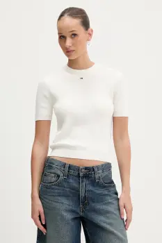 Tommy Jeans pulover de bumbac imagine