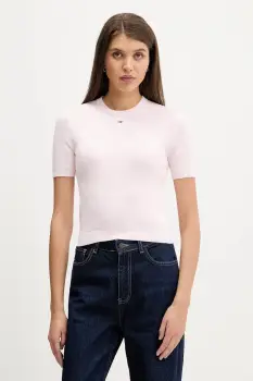 Tommy Jeans pulover de bumbac culoarea bleumarin, DW0DW19336 imagine