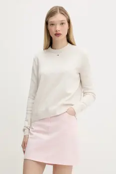 Tommy Jeans pulover de bumbac light, DW0DW20159 imagine