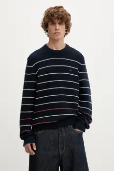 Tommy Jeans pulover pentru barbati, din bumbac imagine