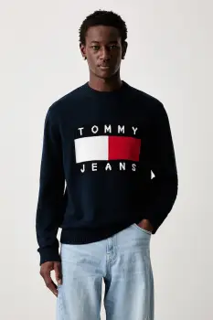 Tommy Jeans pulover pentru barbati din bumbac imagine