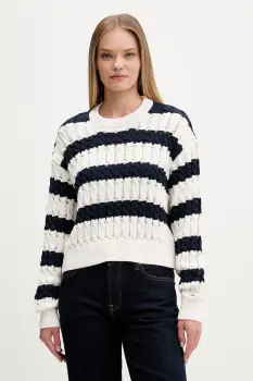 Tommy Jeans pulover pentru femei, din bumbac imagine