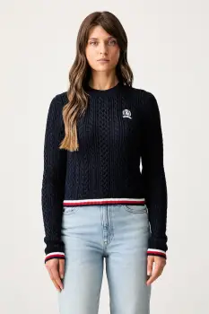 Tommy Jeans pulover pentru femei din bumbac imagine
