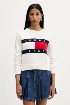 Tommy Jeans pulover pentru femei din bumbac imagine
