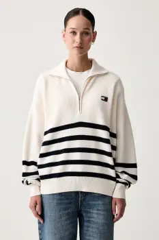 Tommy Jeans pulover pentru femei din bumbac imagine