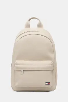 Tommy Jeans rucsac culoarea bej, mic, uni, AW0AW18086 imagine