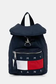 Tommy Jeans rucsac culoarea bleumarin, mic, AW0AW18088 imagine
