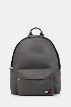 Tommy Jeans rucsac culoarea gri, mare, neted, AM0AM13726 imagine