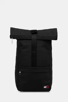 Tommy Jeans rucsac culoarea negru, mare, uni, AM0AM13727 imagine