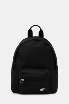 Tommy Jeans rucsac culoarea negru, mic, uni, AW0AW17892 imagine