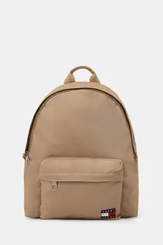 Tommy Jeans rucsac culoarea verde, mare, neted, AM0AM13726 imagine