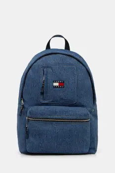 Tommy Jeans rucsac denim mare, uni, AM0AM14052 imagine