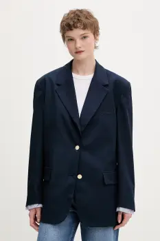 Tommy Jeans sacou cu un singur rand de nasturi pentru femei imagine