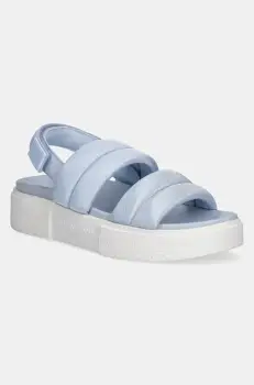 Tommy Jeans sandale FLATFORM SANDAL femei, cu platforma, EN0EN02802 imagine