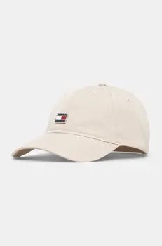 Tommy Jeans sapca de baseball din bumbac cu imprimeu, AW0AW16986 imagine