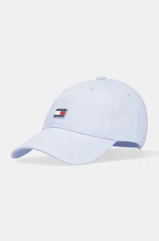 Tommy Jeans sapca de baseball din bumbac cu imprimeu, AW0AW16986 imagine